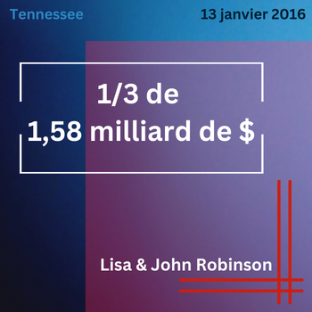 Gagnants Powerball Lisa & John Robinson - Loto-Americain.fr